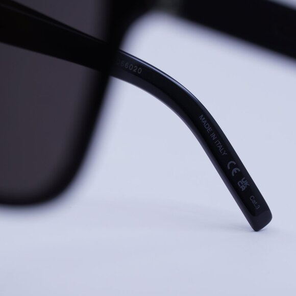 Saint Laurent SL M105/F-B 001 Sunglasses Black Square Frame - Picture 8 of 11